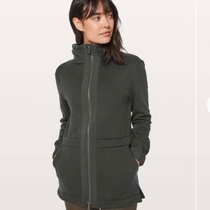 Lululemon collared zipper sweatshirt